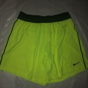 Volt Yellow/Black Nike Women’s Shorts